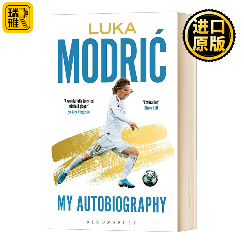 卢卡莫德里奇自传 英文原版 Luka Modric Official Autobiography 西甲皇马 魔笛 金球奖得主 人物传记 足球明星 进口英语书籍