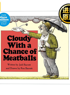 Cloudy With a Chance of Meatballs 阴天有时下肉丸 纸板书