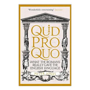 英文原版 Quid Pro Quo 罗马人究竟为英语留下了什么 拉丁语对英语的影响 英文版 进口英语原版书籍