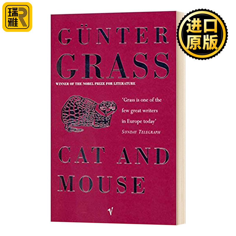 猫与老鼠 但泽三部曲第二部 英文原版 Cat And Mouse 诺贝尔文学奖获奖作者 格拉斯 Gunter Grass 全英文版进口原版英语书籍