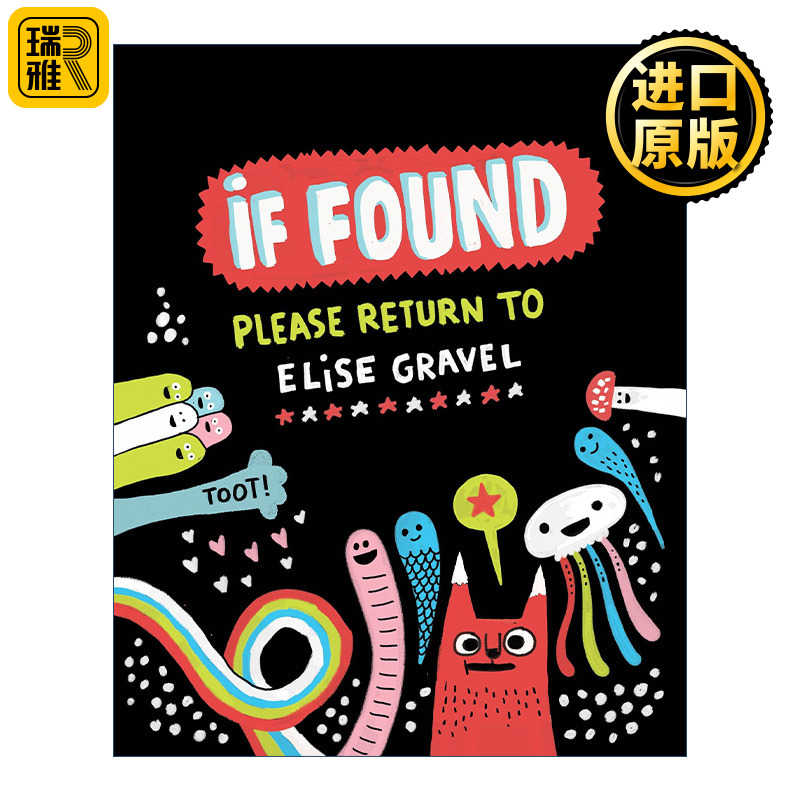 英文原版 If Found...Please Return to .. Elise Gravel