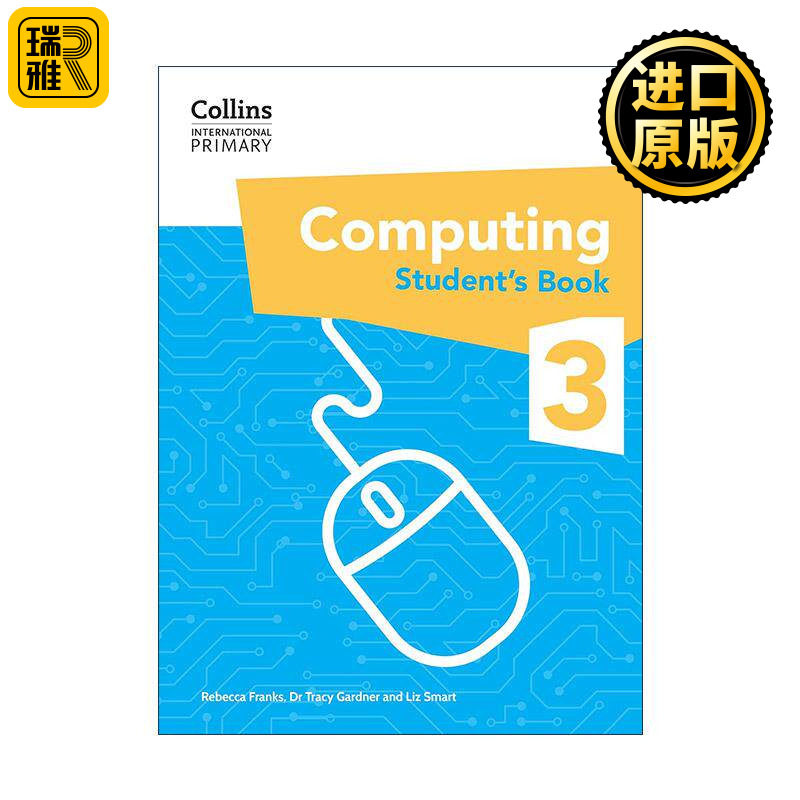 英文原版 Collins International Primary Computing Student's Book 3 柯林斯国际小学计算机科学学生用书3 英文版 进口英语书籍