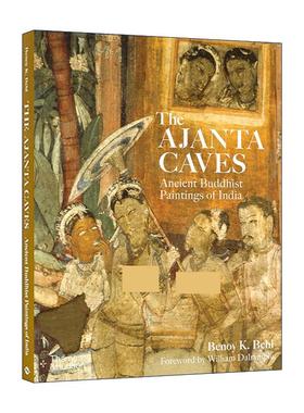 英文原版 The Ajanta Caves 阿旃陀石窟 印度古代绘画 英文版 进口英语原版书籍