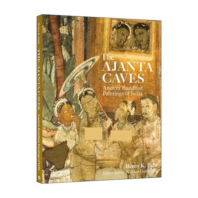 英文原版 The Ajanta Caves 阿旃陀石窟 印度古代绘画 英文版 进口英语原版书籍