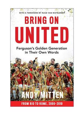 英文原版 Bring on United 曼联传奇球星访谈录 鲁德·范尼斯特鲁伊 英文版 进口英语原版书籍