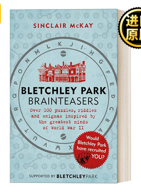 Bletchley Park Brainteasers 布莱奇莱公园的谜题 辛克莱麦凯 英文原版