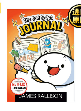 The Odd 1s Out Journal 奇数是不可能的 漫画 游戏互动日记簿 James Rallison