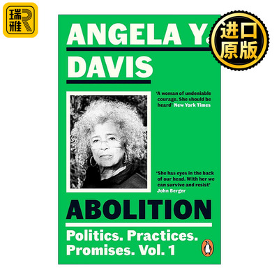 英文原版 Abolition Politics Practices Promises Vol.1 安吉拉·卡特 废除主义非虚构文集访谈集 卷一 英文版 进口英语原版书籍