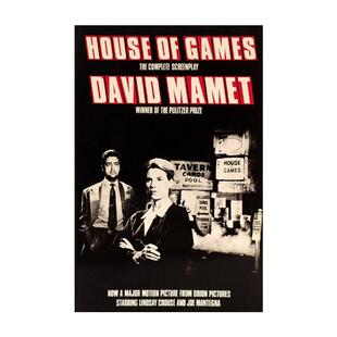 英文原版 House of Games 赌场 同名电影原著 普利策奖得主大卫·马梅 英文版 进口英语原版书籍