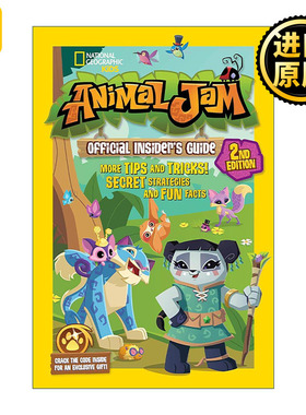 英文原版 Animal Jam Official Insider's Guide 动物果酱内幕指南 第二版 儿童游戏活动手册 英文版 进口英语原版书籍