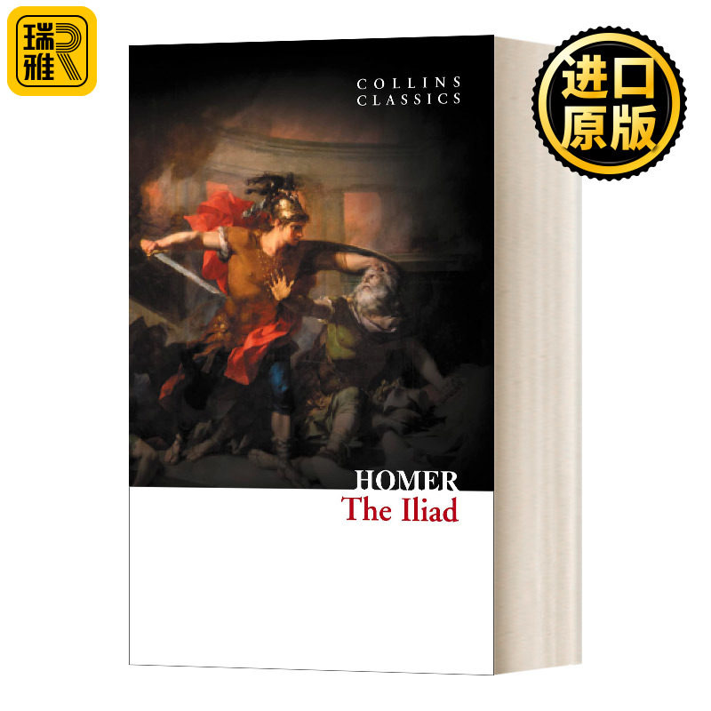 the iliad 伊利亚特 英文原版 collins classics 柯林斯经典系列 英文