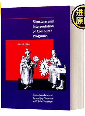 计算机程序的构造和解释 第二版 英文原版 Structure and Interpretation of Computer Programs 英文版 进口英语原版书籍