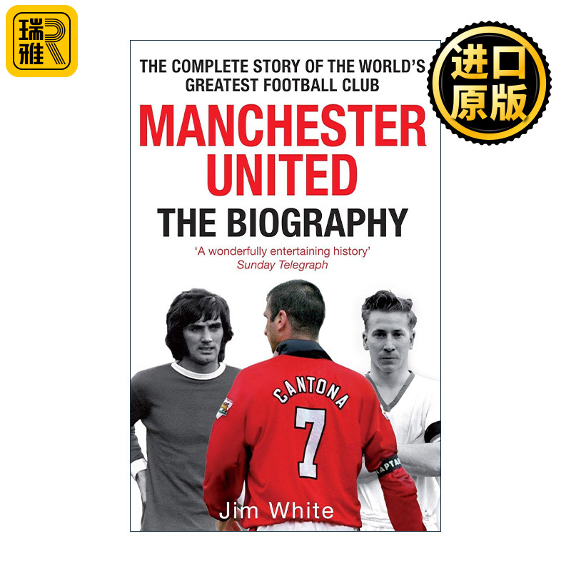 英文原版 Manchester United The Biography 曼联传记 英超足球队 英文版 进口英语原版书籍