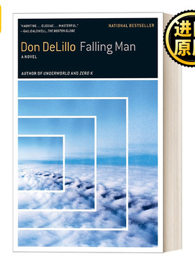 英文原版小说 Falling Man 坠落的人 唐 德里罗 英文版 Don Delillo 进口英语原版书籍