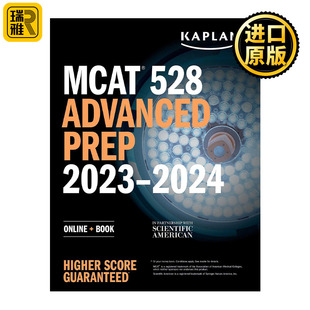 MCAT 528 Advanced Prep 2023-2024 卡普兰美国医学研究生院入学考试满分备考