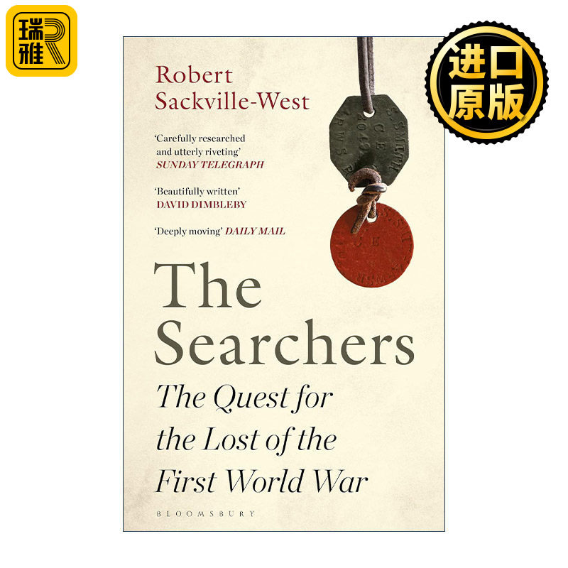 英文原版 The Searchers 搜寻者 寻找一战中的失踪者 英文版 进口英语原版书籍