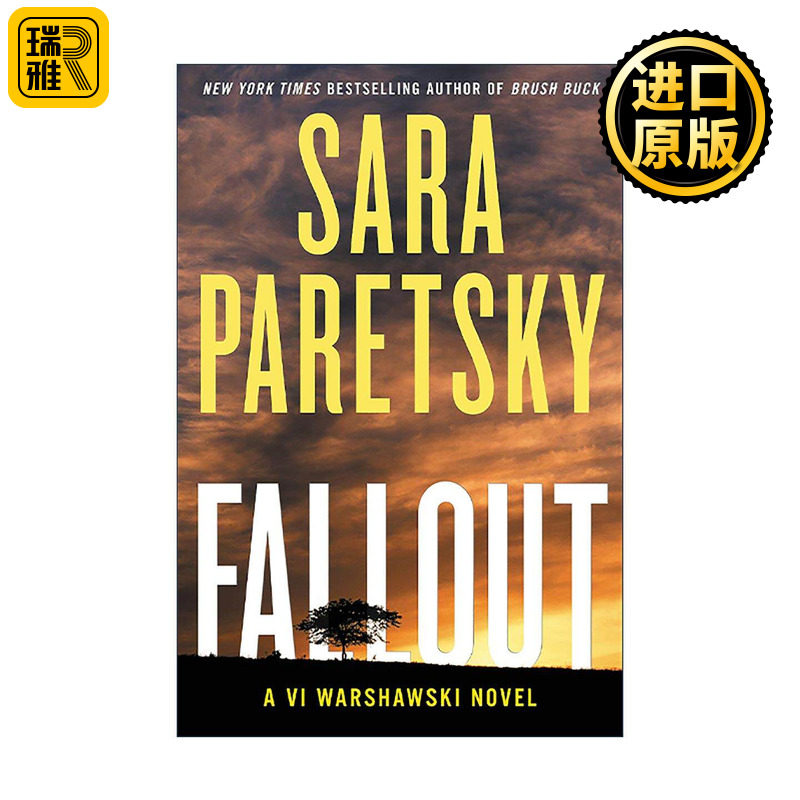 英文原版 Fallout 女侦探华沙斯基系列 英文版 进口英语原版书籍