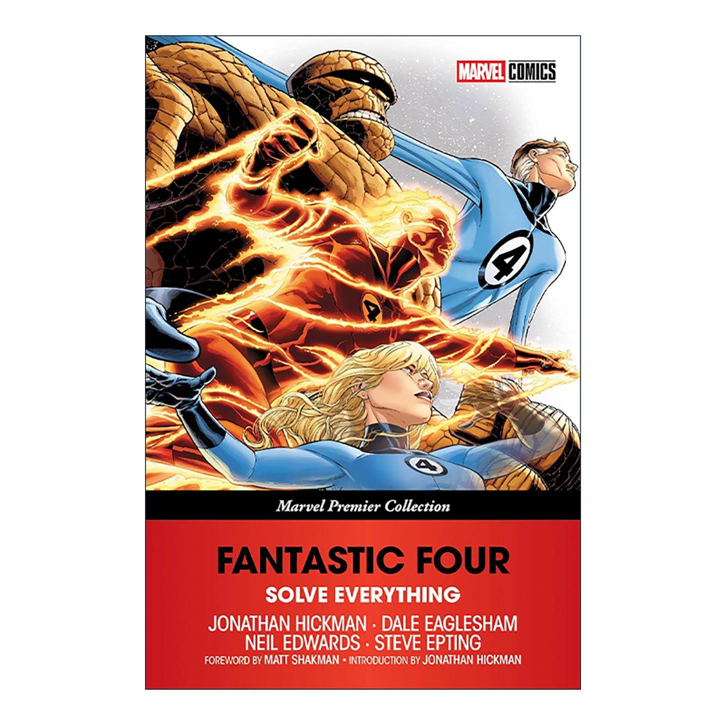 英文原版 Fantastic Four Solve Everything 神奇四侠 解决一切 终极解答 漫威漫画 Jonathan Hickman 英文版 进口英语原版书籍
