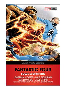 英文原版 Fantastic Four Solve Everything 神奇四侠 解决一切 终极解答 漫威漫画 Jonathan Hickman 英文版 进口英语原版书籍