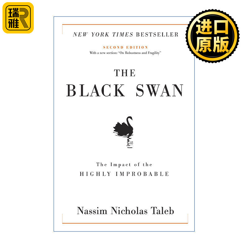 The Black Swan 黑天鹅 如何应对不可预知的未来 第二版 Nassim Nicholas Taleb 精装