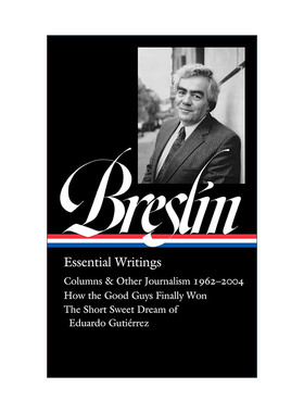 正版 Jimmy Breslin: Essential Writings (LOA #377) 英文原版 进口英语书籍