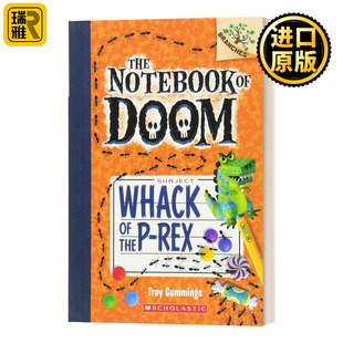 The 儿童读物 the 书籍 Troy Cummings进口英语原版 学乐大树系列 Doom Whack Rex 毁灭笔记5 Notebook 英文版 英文原版