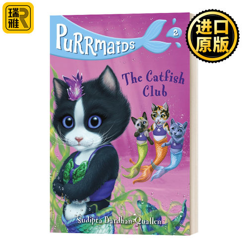 Purrmaids #2: The Catfish Club 美猫鱼2：鲶鱼俱乐部 英文原版
