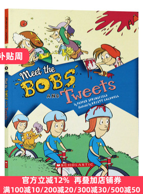 正版 Meet the Bobs and Tweets Bobs and Tweets #1 童子军夏令营1
