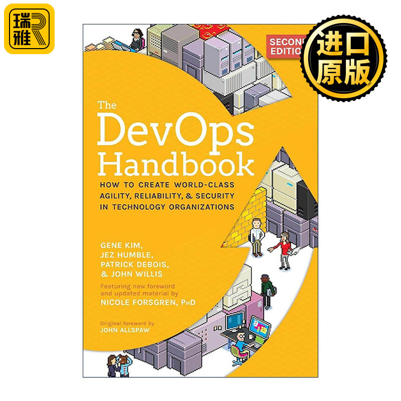 英文原版 The DevOps Handbook 实践指南DevOps 第2版 英文版 进口英语原版书籍
