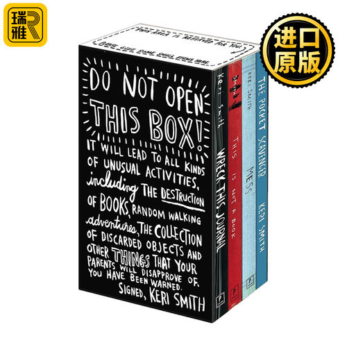 Keri Smith Deluxe Boxed Set 凯莉 史密斯豪华套装 英文原版
