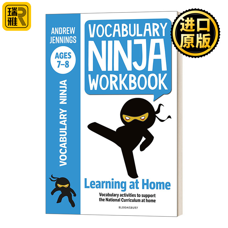 英国小学英语忍者词汇练习册