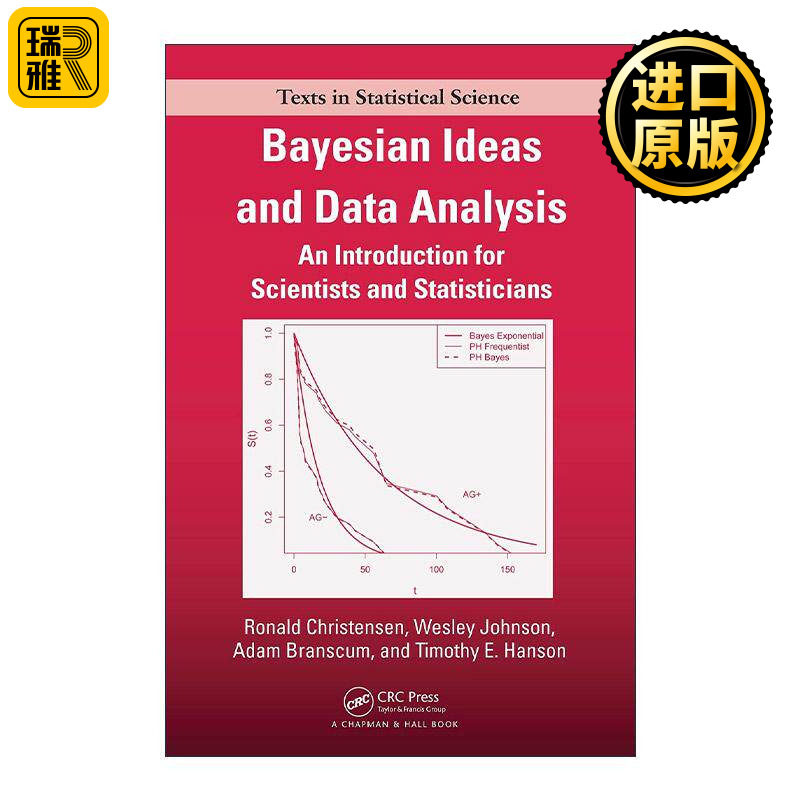 英文原版 Bayesian Ideas and Data Analysis 贝叶斯思想与数据分析 科学与统计学导论 精装 英文版 进口英语原版书籍