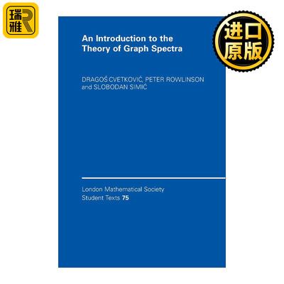 An Introduction to the Theory of Graph Spectra 图谱论导论 伦敦数学会学生文本系列