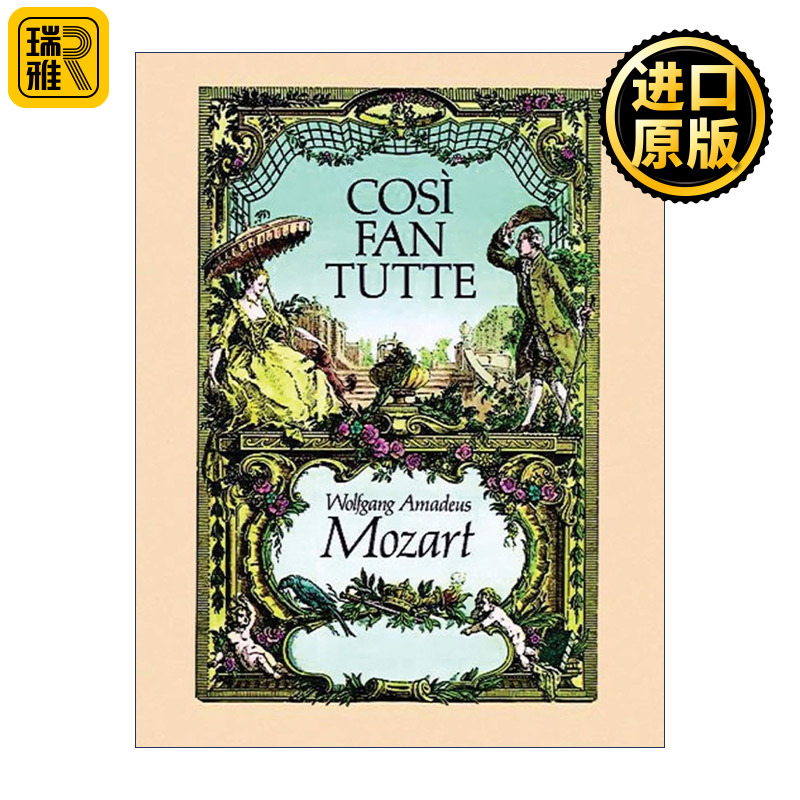 正版 Cosi fan Tutte in Full Score 英文原版 进口英语书籍