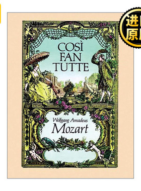 正版 Cosi fan Tutte in Full Score 英文原版 进口英语书籍