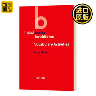 Children 进口英语书籍 英文原版 英文版 Activities Vocabulary for Basics Oxford 词汇活动 牛津少儿英语课堂活动教案