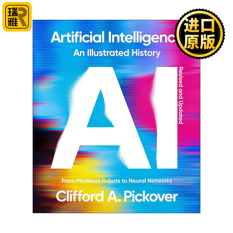 英文原版 Artificial Intelligence 人工智能图解历史 从中世纪机器人到神经网络 修订版 英文版 进口英语原版书籍