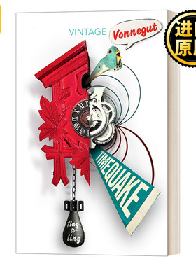 英文原版小说 Timequake 时震 库尔特·冯内古特 英文版 Kurt Vonnegut 进口英语原版书籍