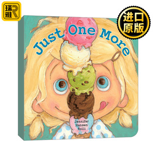 再来一个 书籍 进口英语原版 Jennifer One More Hansen 幼儿精装 英文原版 英文版 Just 幽默启蒙精装 Rolli 绘本