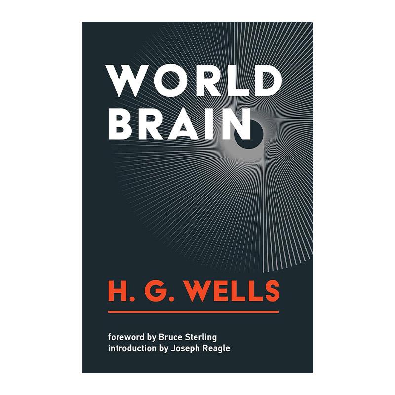 英文原版 World Brain The MIT Press 世界大脑 时间机器作者赫伯特·乔治·威尔斯 英文版 进口英语原版书籍