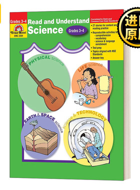 ReadUnderstand Sicence Grade 34 阅读与理解系列 科学 三四年级 英文原版