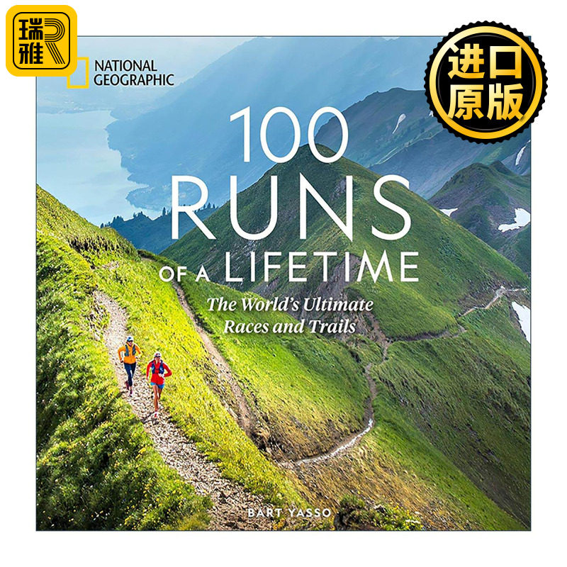 英文原版 100 Runs of a Lifetime 一生必跑的100条赛道 世界高阶比赛与跑步路线 美国国家地理 精装 英文版 进口英语原版书籍