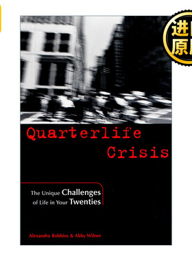 英文原版 Quarterlife Crisis Alexandra Robbins