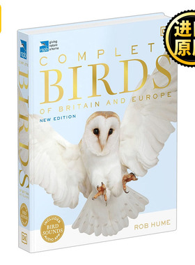 RSPB Complete Birds of Britain and Europe 英国和欧洲的完整鸟类 英文原版