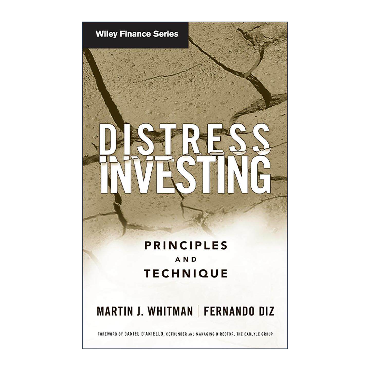 英文原版 Distress Investing 危机投资原则和技术 精装 投资师Martin Whitman 英文版 进口英语原版书籍