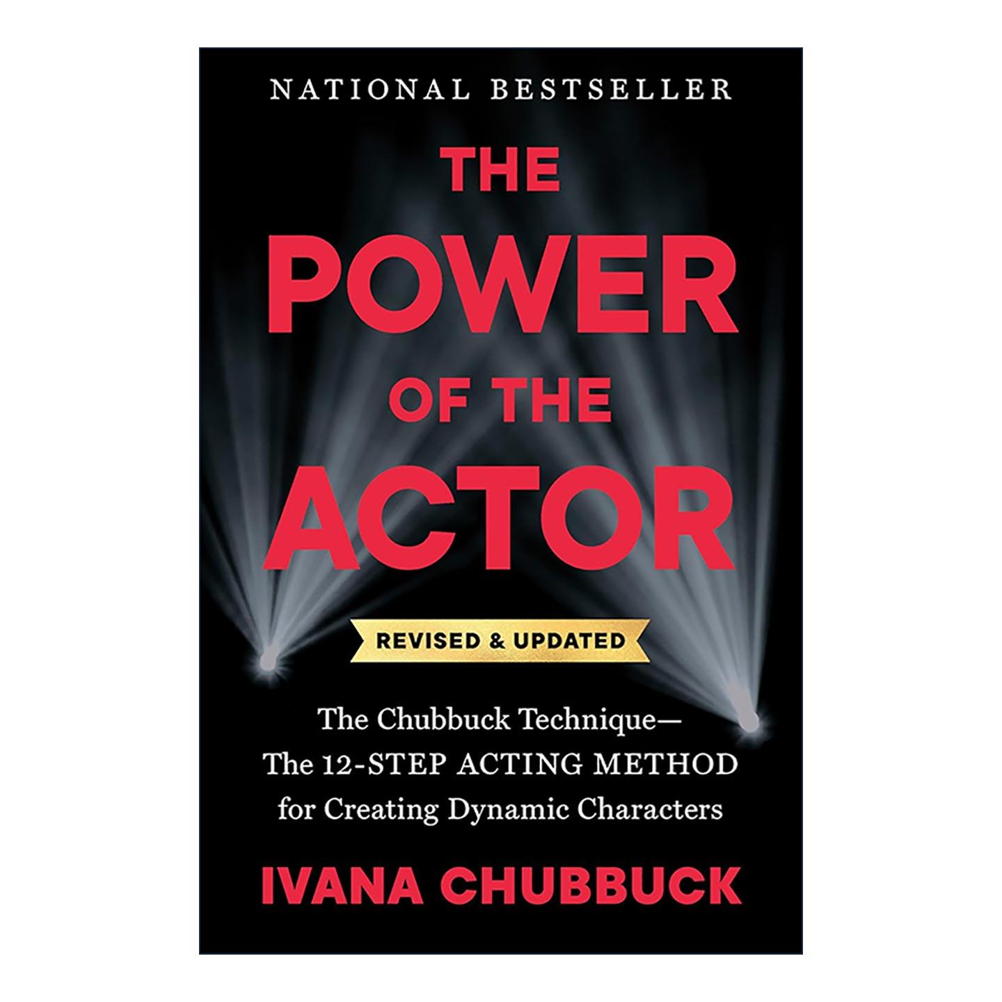 英文原版 The Power of the Actor Revised and Updated 演员的力量 查伯克十二步骤表演法 修订更新版 英文版 进口英语原版书籍