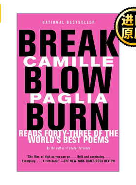 Break, Blow, Burn 破 吹 烧 经典诗歌选集 Camille Paglia