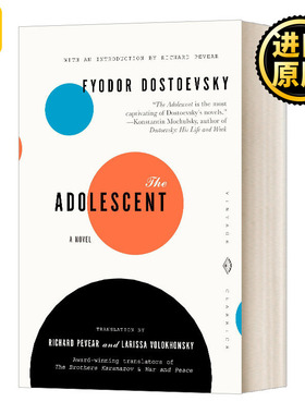 青少年 The Adolescent 陀思妥耶夫斯基文集 Fyodor Dostoevsky