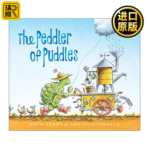 英文原版 The Peddler of Puddles 水坑小贩 精装绘本 Beth Ferry 英文版 进口英语原版书籍