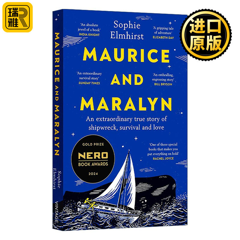 英文原版 Maurice and Maralyn 莫里斯与玛丽琳 一段关于爱情 海难与生存的非凡真实故事 英文版 进口英语原版书籍